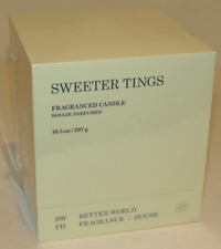 Better World Fragrance House SWEETER TINGS Fragranced Candle By Drake 10.5 Oz