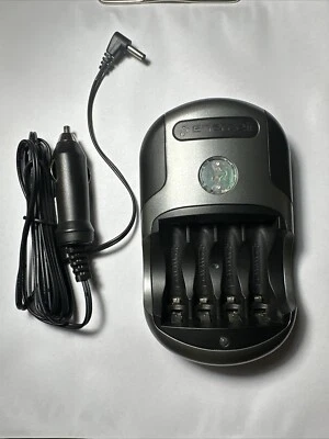 Enercell 4-Bay Ni-MH Battery Charger AAA/ AA 1 To 2 Hour Battery Car Charger - Image 1 of 4