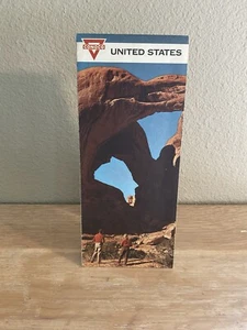 Vintage Conoco Transcontinental Road Map 1965 Made In The USA Oil Memorabilia - Picture 1 of 4