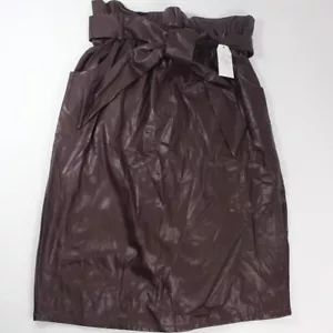 Time and Tru Damen-Bürotasche brauner Gürtel aus Kunstleder Bürotasche Rock XXL NEU MIT ETIKETT - Bild 1 von 6