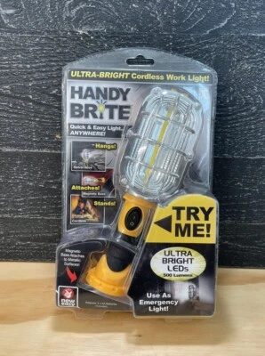 Handy Bright Battery-Powered Ultra-Bright 500lm LED Light by Ontel As Seen On TV - Image 1 of 3