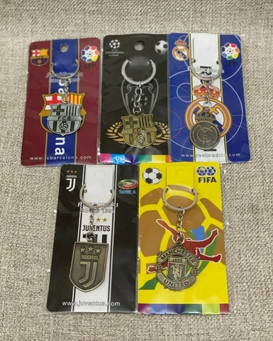 Soccer Club 2-Sided Embossed Metal Keychain - Shipped from USA Cover