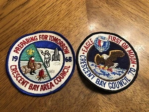 1968 / 1970 Boy Scout Crescent Bay. Patches - Picture 1 of 10