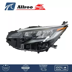 Black Headlight Headlamp LED Clear Left Side Fit For 2021 2022 Toyota Sienna XSE - Bild 1 von 12