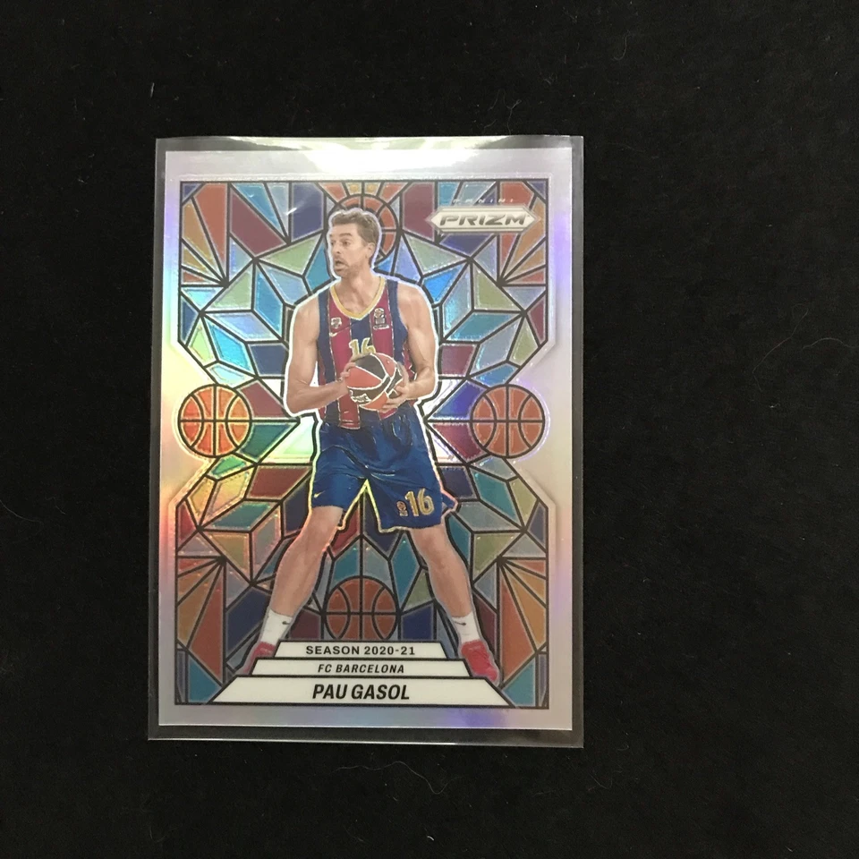 Vitral Pau Gasol 2024-25 Panini Prizm Euroliga Prizm #18 SSP Foto 1 de 2
