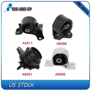 4Pcs Engine Motor Mount Set For 2001-2005 Honda Civic 1.7L-Automatic Auto Trans - Picture 1 of 5