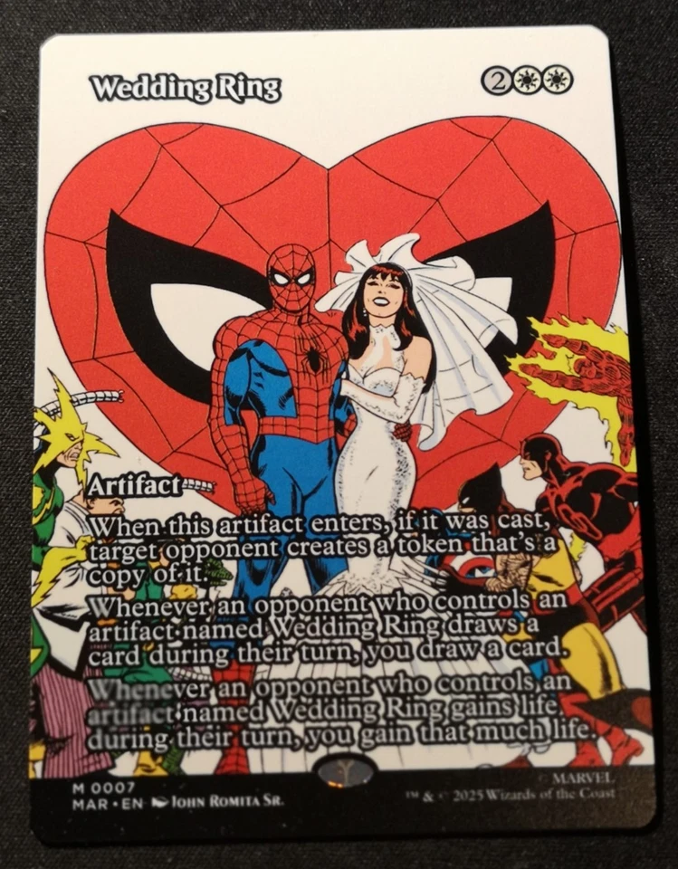 Wedding Ring - Borderless - Eternal Legal - MAR - MTG - EN - NM - 0007 - Image 1 of 1