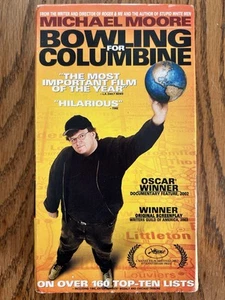 Bowling for Columbine VHS Tape 2003 Michael Moore - Preowned/ Untested - Picture 1 of 2
