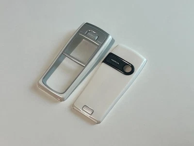 Nokia 6230 RH-12 Housing Cover face + Back cover White color NOS - Image 1 of 4