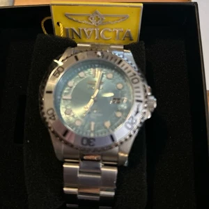 Invicta 40mm stainless steel watch with blue dial Model # 44715 Quartz Movement - Picture 1 of 7