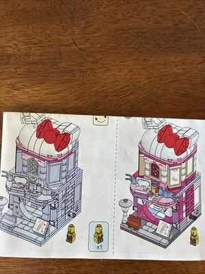 New SEMBO BLOCK Pink Hello Kitty Building Shop - Image 1 of 4