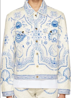 Chaqueta vaquera de postre Casablanca blanca Plat A talla M venta al por menor $1055 Foto 1 de 4