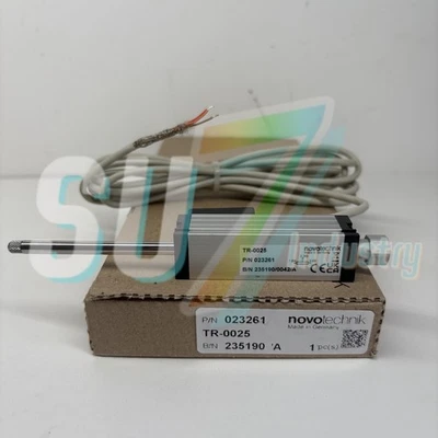 Novotechnik TR-0025 Linear Transducer# 1pcs New In Box - Image 1 of 4