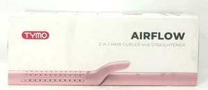 TYMO Ceramic Airflow 2 in 1 Hair Curler and Straightener, (Pink) - Picture 1 of 2