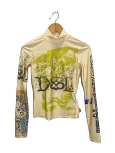 DIESEL Other T-IMUN Top Beige M Cotton Total Pattern Used - Picture 1 of 6