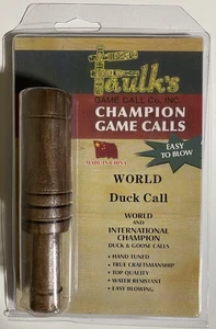 Faulk's Champion Game Calls Duck Call - Hardwood Waterfowl Hunting New! - Picture 1 of 2