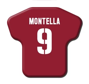 Calamita Simile a T-Shirt Calcio Stagione 2003/2004 Roma 9 Vincenzo Montella - Picture 1 of 9