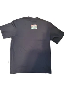 Oberto Beef Jerky Black Dri-Fit T-Shirt Medium Gently Used - Picture 1 of 3