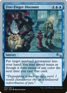 Five-Finger Discount [Unstable] Near Mint | Magic: The Gathering - Picture 1 of 1
