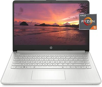 NEW HP Laptop Notebook 14-fq1021nr Ryzen 5 8GB 256GB SSD 14" Anti-Glare Screen - Image 1 of 4