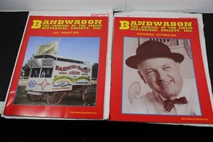 Bandwagon Circus Magazines July Thru Oct. 2003 Two Magazines - Picture 1 of 8