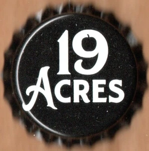 USA Plastic Lined Beer Crown Bottle Cap: Nineteen Acres Brewing Cider - Picture 1 of 1