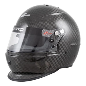 Zamp RZ65D Carbon Fibre Helmet SA2020 Hans Compatible Clear Visor - All Sizes - Picture 1 of 5