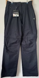 Craghoppers Basecamp Hose UK 14 Granit Wandern Walking Zip Off Beine Neu - Bild 1 von 13