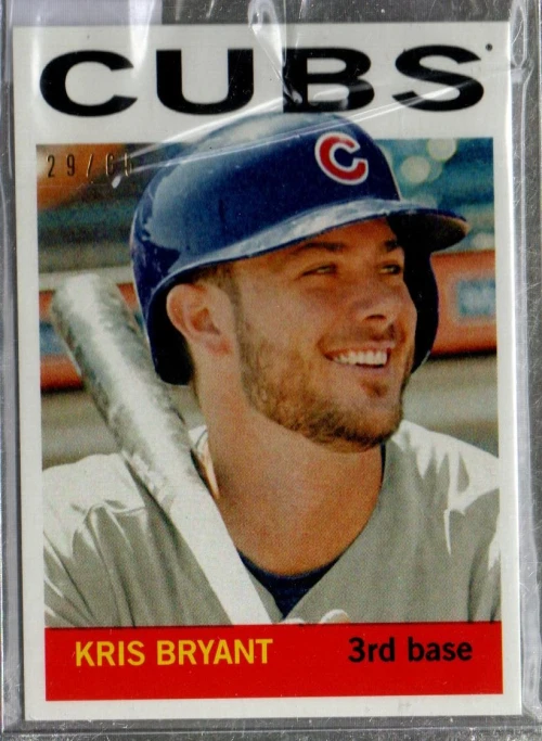 2017 Topps 65th Anniversary Party Kris Bryant #KB1964 Kris Bryant /65 - Image 1 of 1