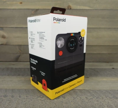 Polaroid Now Bundle - Black Camera & Red Travel Pouch - 006153 - NEW SEALED! - Image 1 of 4