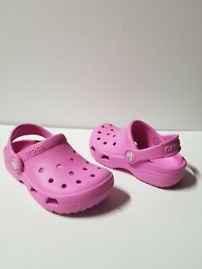Crocs Pink Classic Clog Size  C9