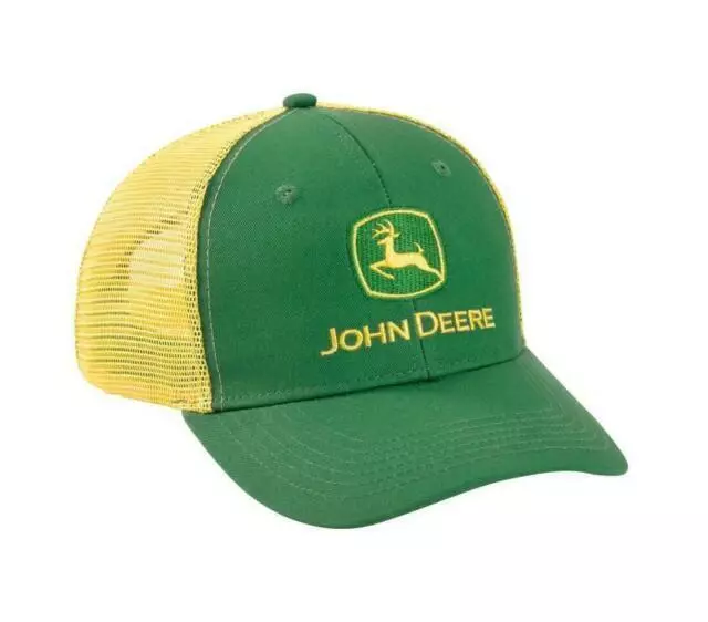 John Deere LP69229 Baseball Cap - Green/Yellow