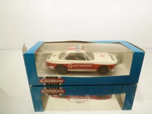 CARRERA UNIVERSAL 40425 BMW 3.0 CSL NOTARTZ -RARE- SLOTCAR -WHITE 1:32- GOOD - Imagen 1 de 15