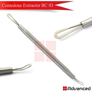 Comedone Extractors #3 Spot Acne Pimple Blemish Cleaner Skin Blackhead Removal - Picture 1 of 2