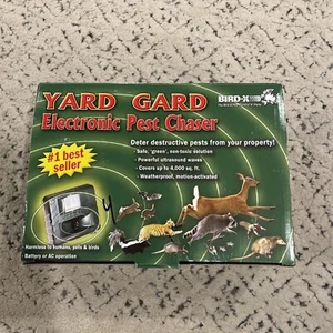 Bird-X Yard Gard Ultrasonic Pest Repeller New Open Box Free Shipping - Picture 1 of 12