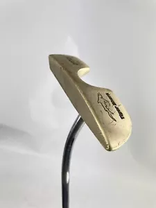 Tiger Shark Brass Putter Option 35.5” Blade /Steel Shaft /Left Handed /7758 - Picture 1 of 22