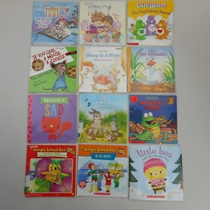 Children's Picture Books Mixed Lot of 12 Early Reading Daycare School bundle - Imagen 1 de 16