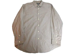 Structure Shirt Adult Extra Large Tall Modern Fit Button Up Long Sleeve Camp Men - Picture 1 of 6