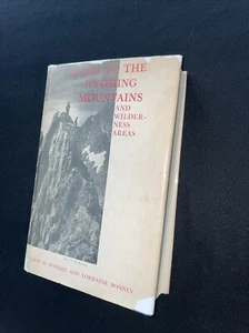 vtg Wyoming fishing & rock climbing 1965 HC DJ Yellowstone Tetons Jackson Hole - Imagen 1 de 13