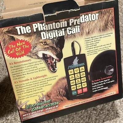 Phantom Predator Digital Call Hunting Extreme Dimension New Open Box - Image 1 of 3
