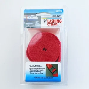 Correas de amarre Highland 92309 9 pies x 1 pulgada - Imagen 1 de 3