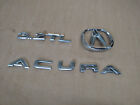 02 03 04 Acura TL RL Emblem Symbol Badge Trunk Lid Rear Chrome OEM Genuine Acura RL