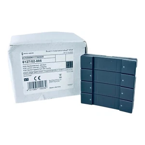 Busch-Jaeger 6127/02-885 KNX-Bedienelement 4/8-fach / black matt / future linear - Bild 1 von 5