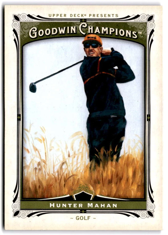 2013 Upper Deck Goodwin Champions #18 Hunter Mahan  Trading Card - Image 1 of 2
