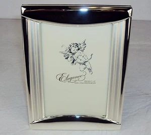 Cornice fotografica desktop 4" X 6"" acciaio inox ~ Eleganza, bidirezionale ~ FR-154 - Foto 1 di 7