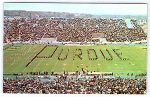 Purdue University Boilermakers Band Football Stadium Indiana Postcard D308 - Picture 1 of 2