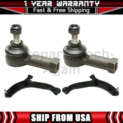 Brazo de control de extremo de barra de amarre delantera 4 Mevotech para Hyundai Accent 2000-2005 Foto 1 de 4