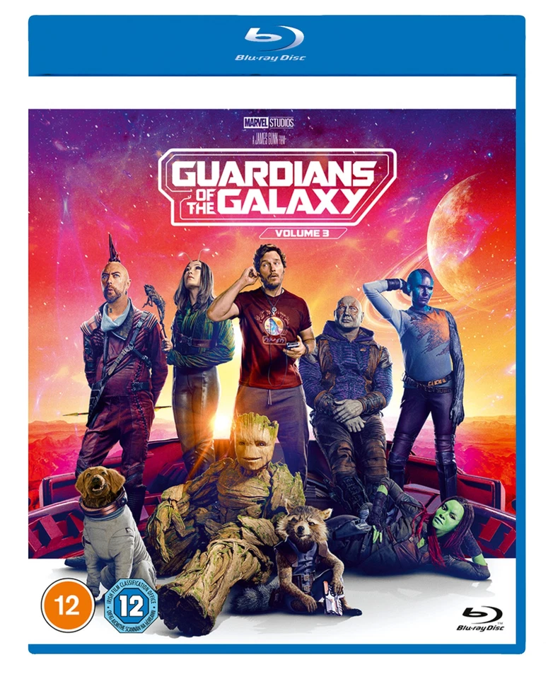 Guardians of the Galaxy: Vol. 3 (Blu-ray) Sylvester Stallone (UK IMPORT) - Image 1 of 2