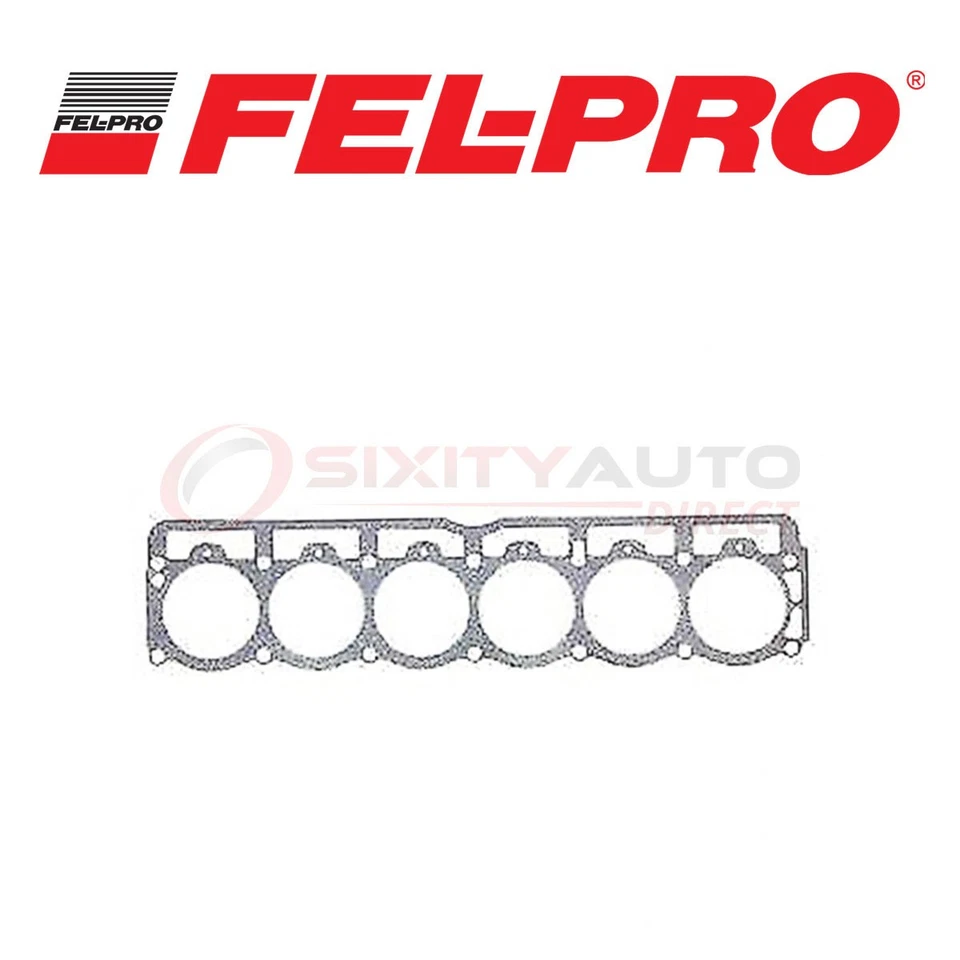 Fel Pro Cylinder Head Gasket for 1971-1973 International Harvester 1310 3.8L kz Foto 1 de 4