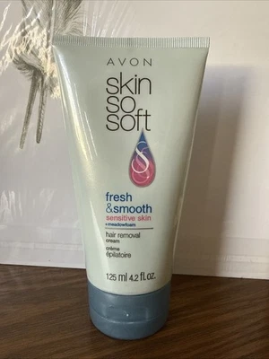 Creme depilatório AVON Skin So Soft Fresh & Smooth SENSITIVE Meadowfoam 4,2 oz - Imagem 1 de 2